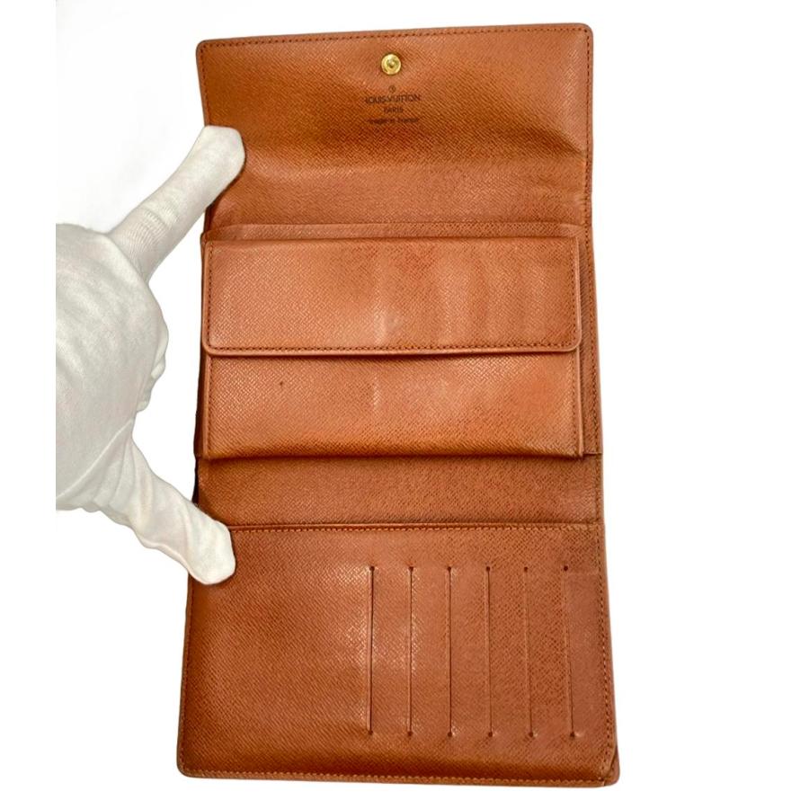 ルイ・ヴィトン 三つ折り財布 パスケース付き ポルトトレゾール