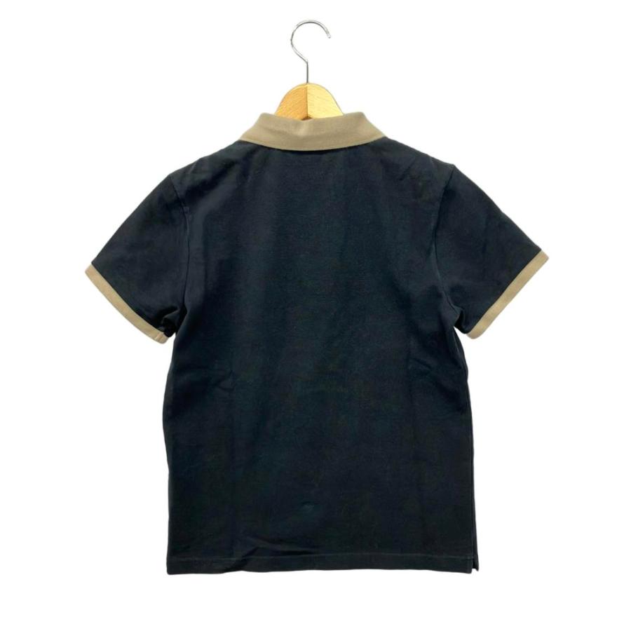 モンクレール　ポロシャツ　Sサイズ MONCLER (モンクレール) 胸BIGマーク 半袖 ポロシャツ