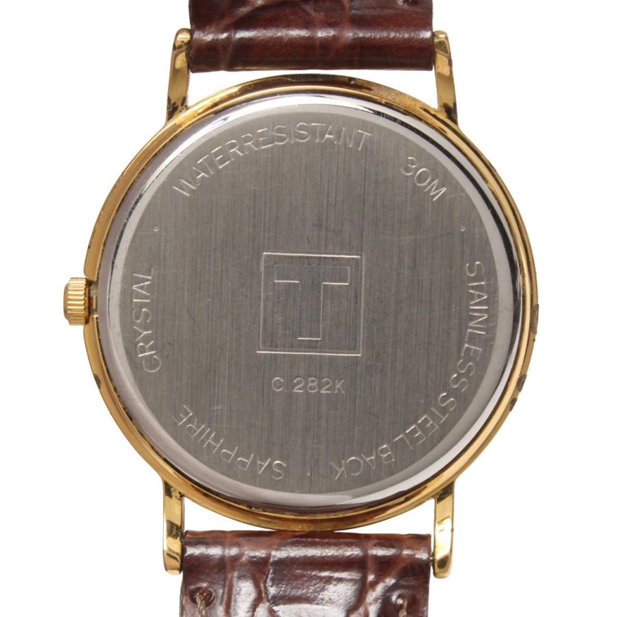 ティソ 腕時計 クオーツ ゴールド C282K メンズ TISSOT 中古