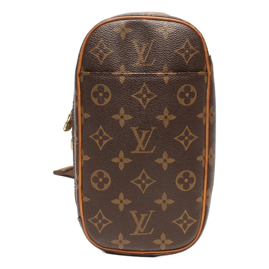 ルイヴィトン ポシェットガンジュ ボディバッグ ショルダー LOUIS VUITTON ルイ・ヴィトン ポシェットガンジュ モノグラム