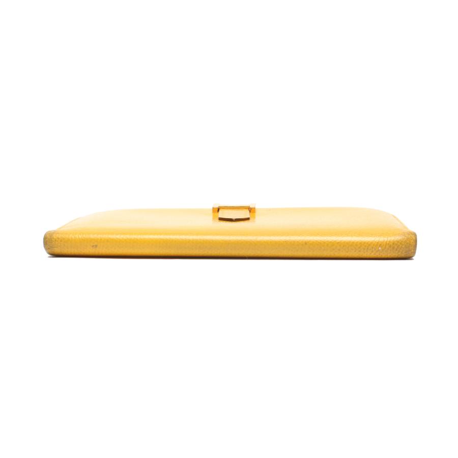 エルメス 長財布 □G刻印 ゴールド金具 ベアン レディース HERMES 中古