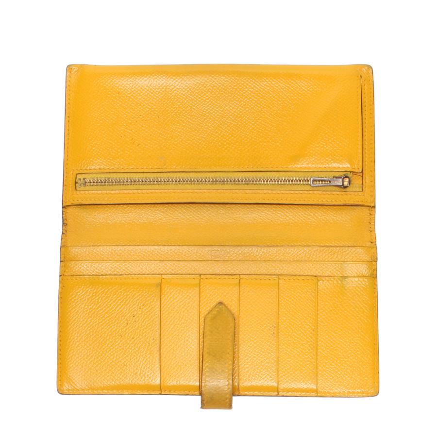 エルメス 長財布 □G刻印 ゴールド金具 ベアン レディース HERMES エルメス 長財布 □G刻印 ゴールド金具 ベアン レディース HERMES 中古