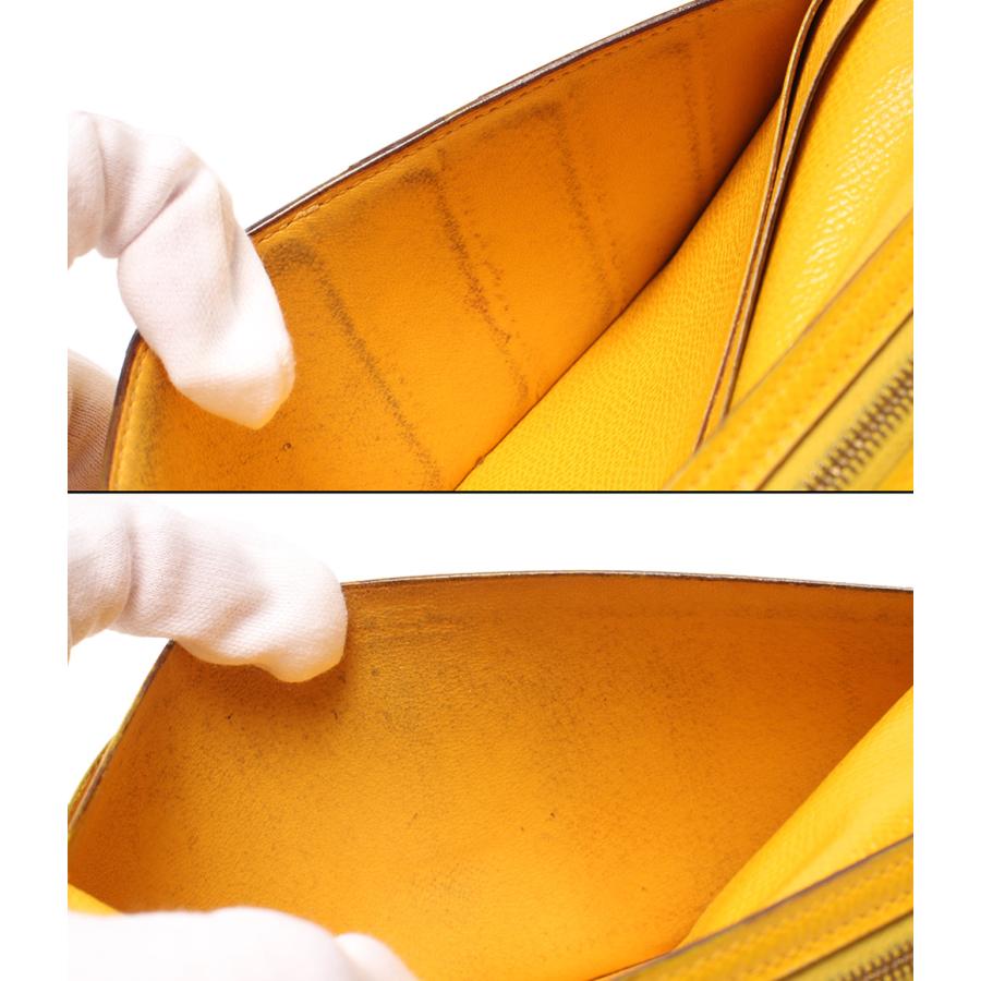 エルメス 長財布 □G刻印 ゴールド金具 ベアン レディース HERMES 中古