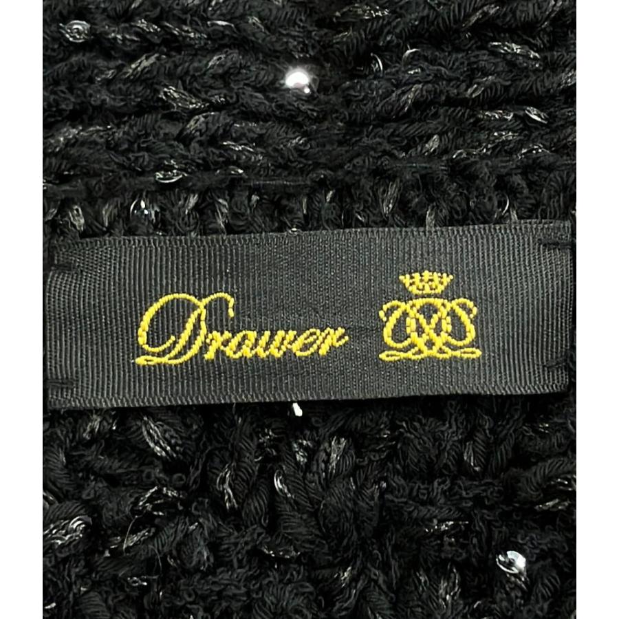 美品 ドゥロワー スパンコールツイードジャケット レディース Drawer