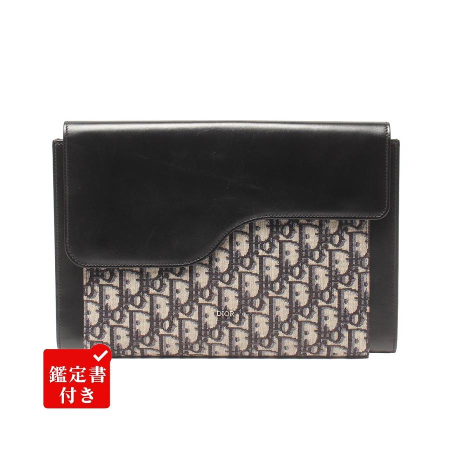 Christian Dior ヴィンテージ クラッチバッグ レザー ブラック Dior ブラック クラッチバッグ