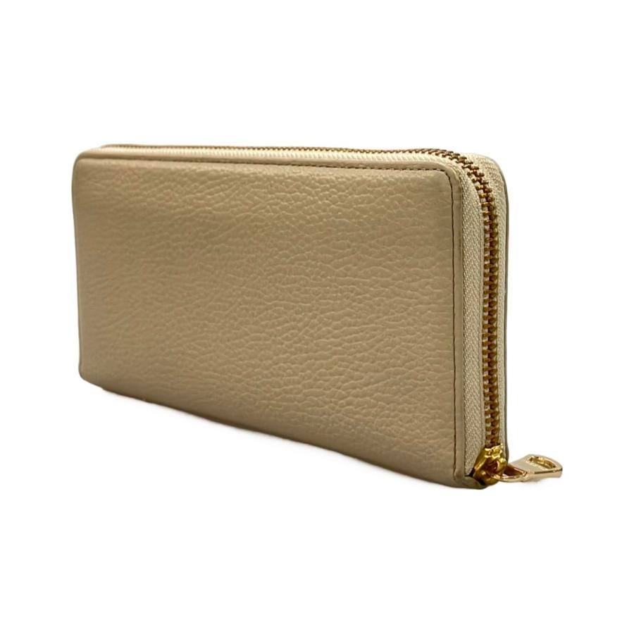 ラシット ラウンドファスナー長財布 レディース russet 中古 : Rehello