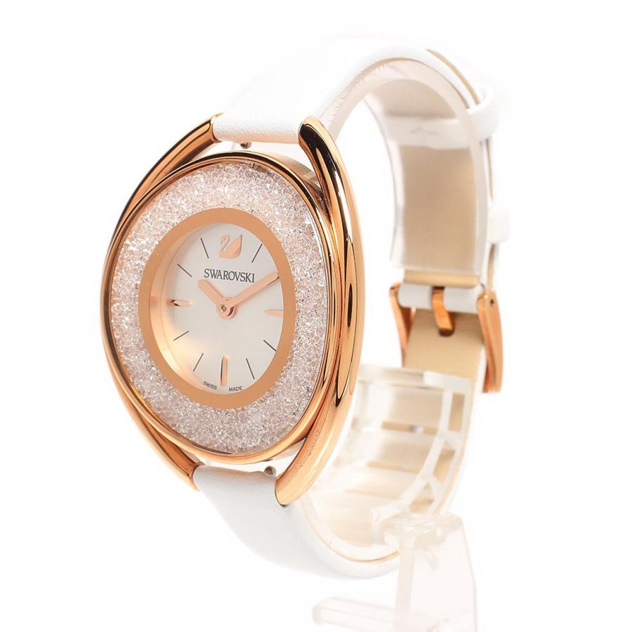 専用！スワロフスキー 腕時計 レディー Crystalline Oval スワロフスキー 腕時計 Crystalline Oval White Tone Watch