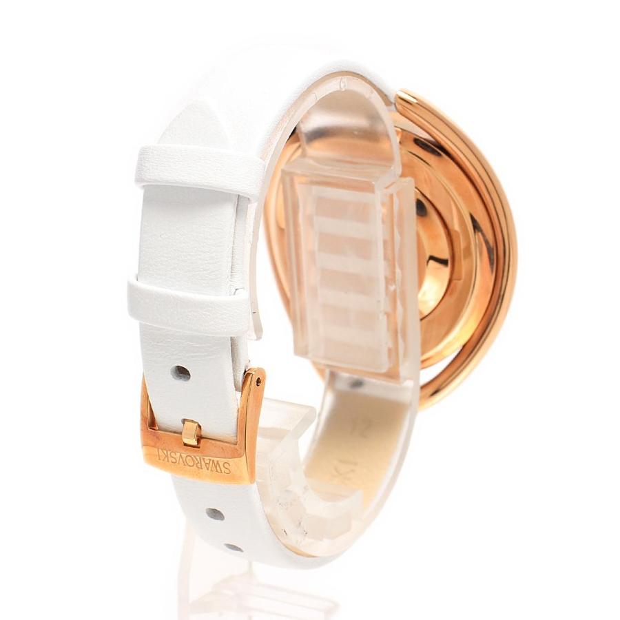 SWAROVSKIスワロフスキー腕時計CRYSTALLINE OVAL ウォッチ スワロフスキー 腕時計 Crystalline Oval White Tone Watch