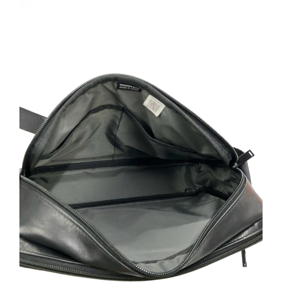 ポーター ショルダーバッグ 斜め掛け 本革 レザー メンズ PORTER 中古