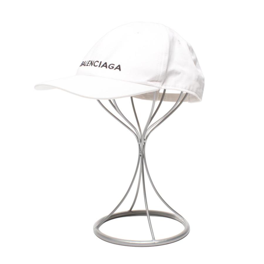 BALENCIAGA ホワイトキャップ 59cm L バレンシアガ キャップ レディース メンズ SIZE L 59cm BALENCIAGA