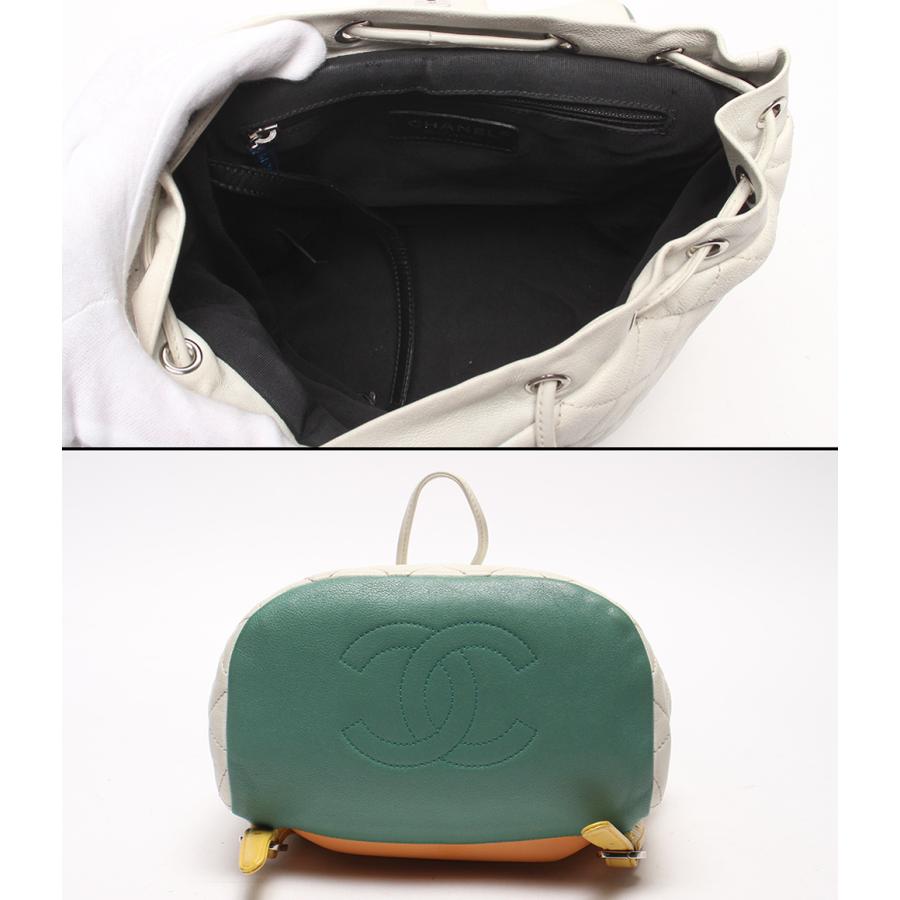 シャネル リュック バックパック シルバー金具 マトラッセ シングル