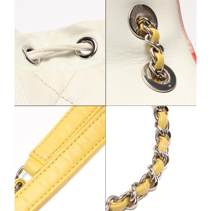 シャネル リュック バックパック シルバー金具 マトラッセ シングル