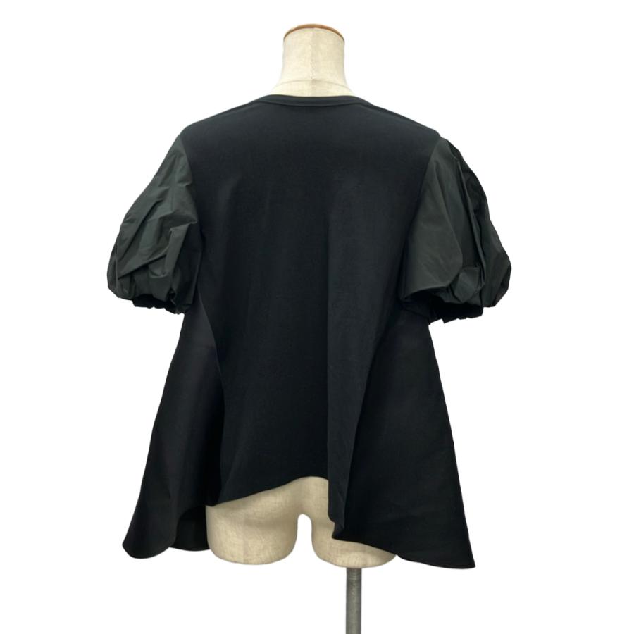 YOKOCHAN ヨーコチャン　ペプラム　バルーンスリーブ　シャツ　ブラウス 美品 ヨーコチャン 半袖シャツ ブラウス バルーンスリーブ ミセス