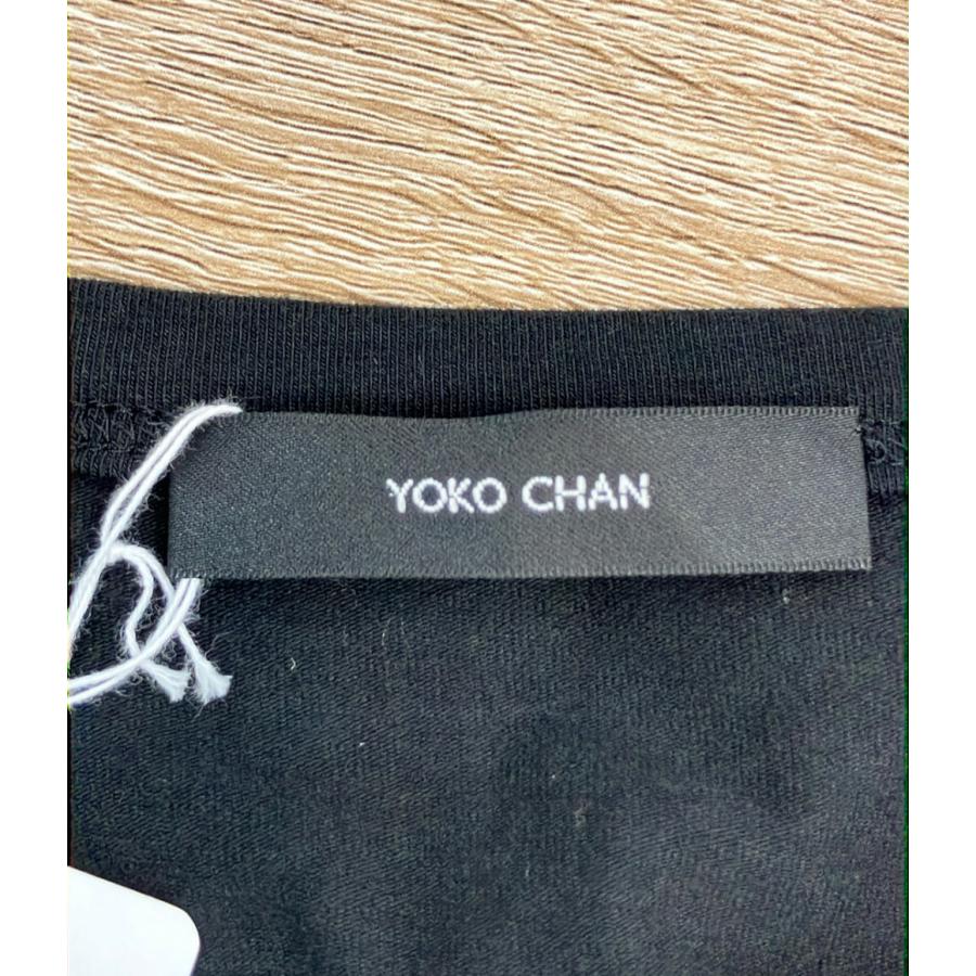 YOKOCHAN ヨーコチャン　ペプラム　バルーンスリーブ　シャツ　ブラウス 美品 ヨーコチャン 半袖シャツ ブラウス バルーンスリーブ ミセス