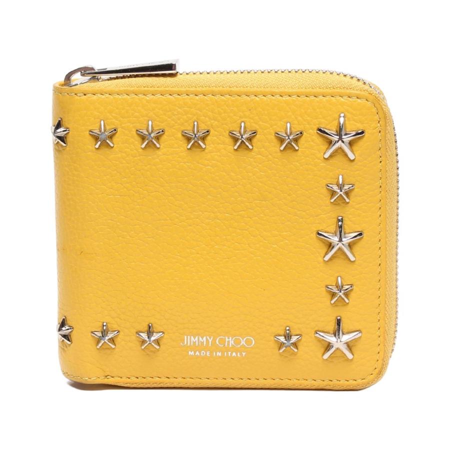 ジミーチュウ ラウンドファスナー二つ折り財布 レディース Jimmy Choo