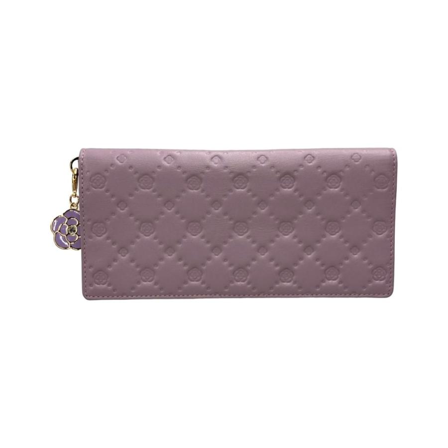 美品 クレイサス 二つ折り長財布 レディース CLATHAS 中古 : Rehello 