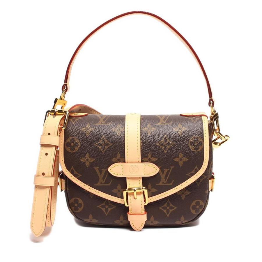 美品 ルイヴィトン 2wayショルダーバッグ .ゴールド金具 ソミュールBB  