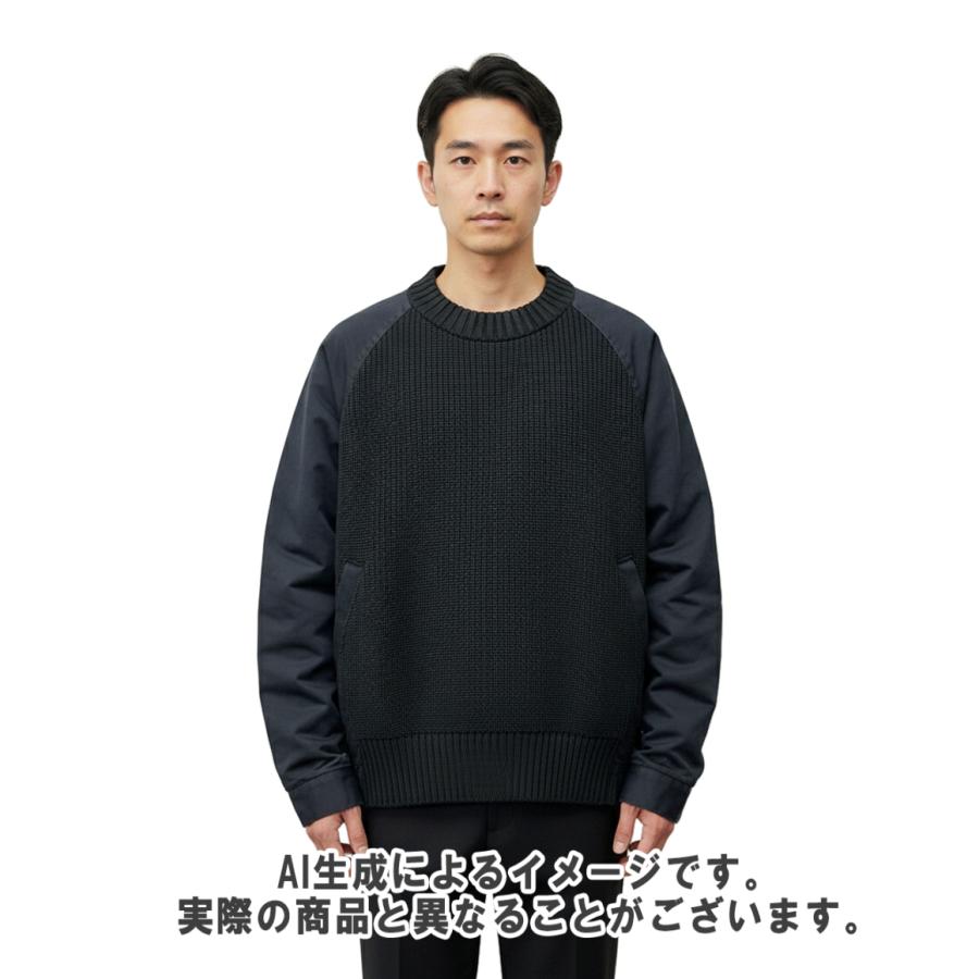 サカイ 長袖ニット 25SS Cotton Chino Mix Pullover 25-03606m メンズ
