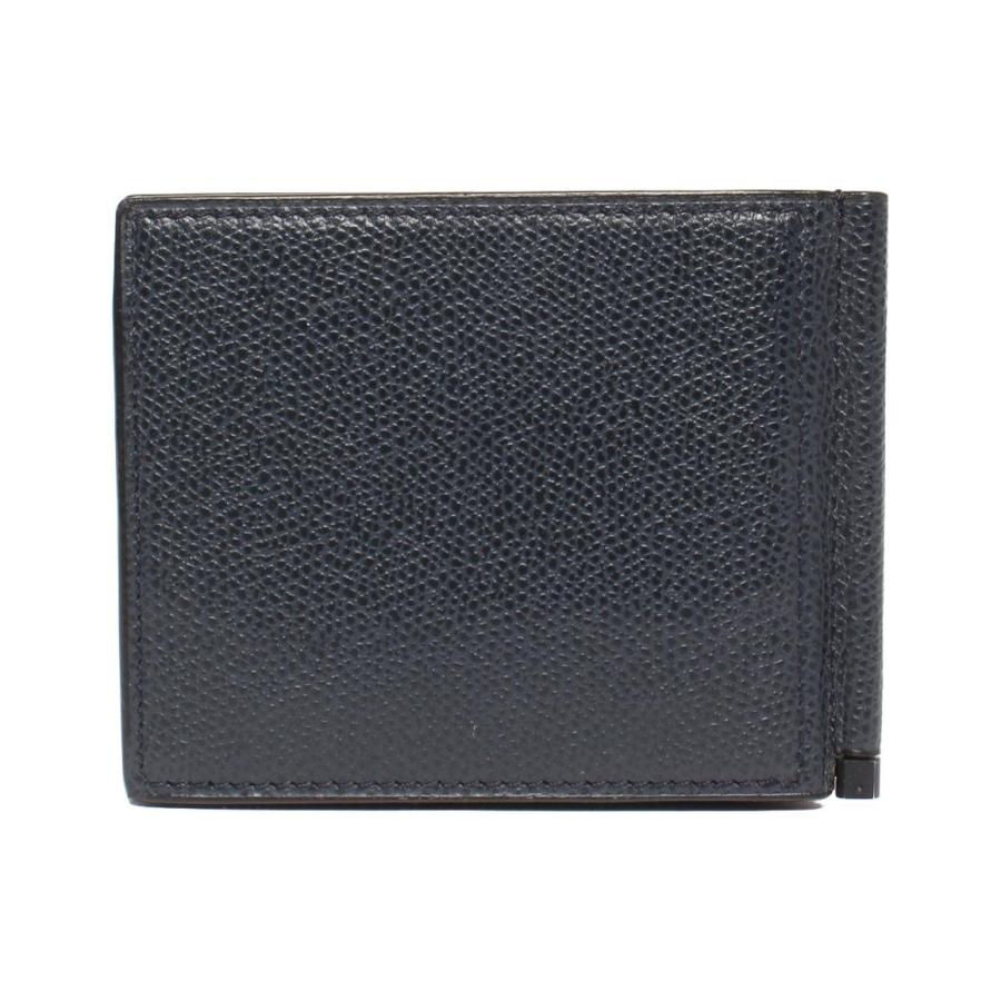 ヴァレクストラ カードケース マネークリップ付き メンズ Valextra