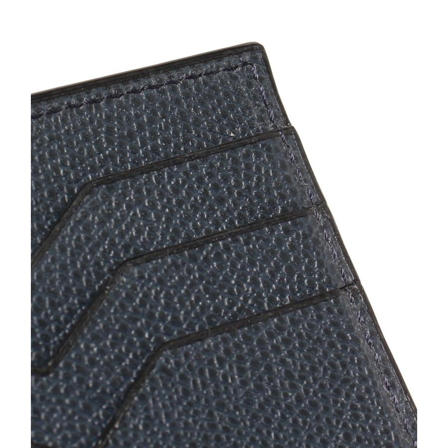 ヴァレクストラ カードケース マネークリップ付き メンズ Valextra