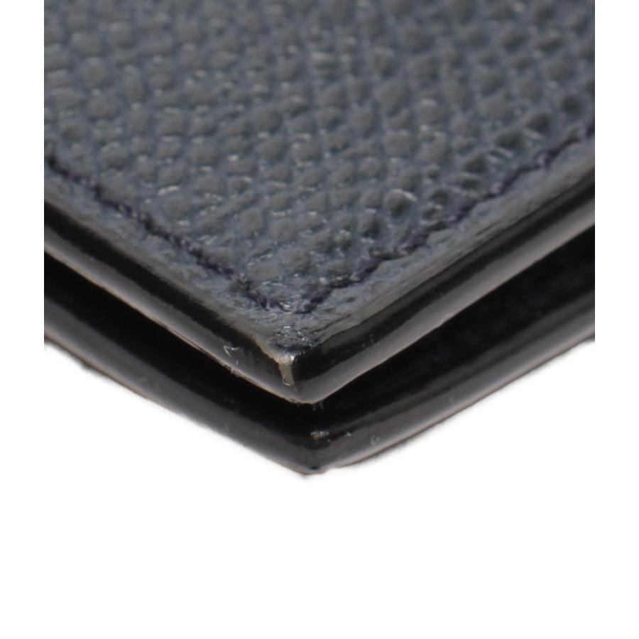 ヴァレクストラ カードケース マネークリップ付き メンズ Valextra