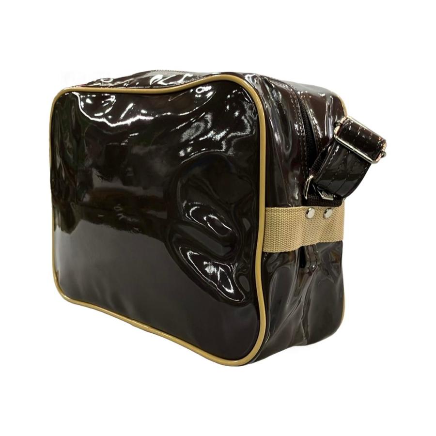 アディダス スポーツバッグ ショルダーバッグ 斜め掛け エナメル