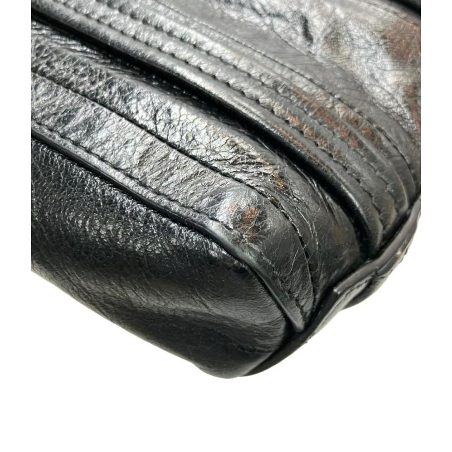 バレンシアガ BALENCIAGA バーブ フォンホルダー ショルダーバッグ バッグ レザー レディース シルバー系 693793 【中古】 BALENCIAGA（バレンシアガ） 中古 ハンドバッグ レディース ブランド
