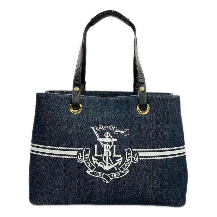 ラルフローレン トートバッグ デニム レディース RALPH LAUREN 中古