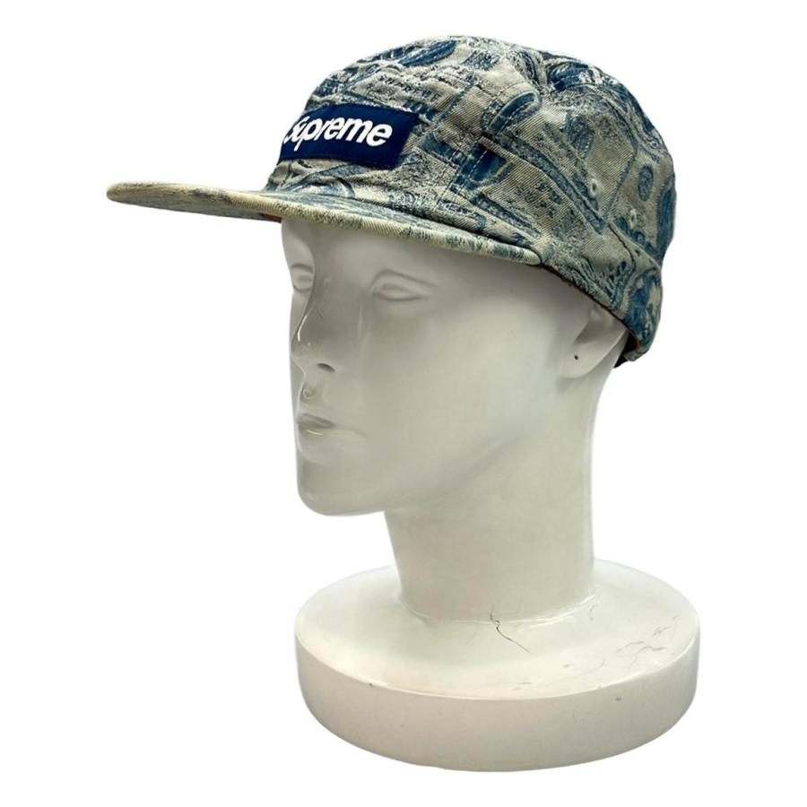 美品 シュプリーム キャップ 100ドル札柄 13SS メンズ Supreme 中古