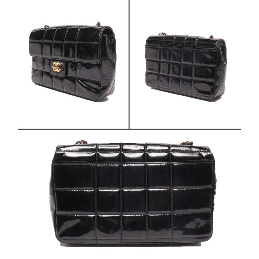 シャネル チェーンショルダーバッグ シングルフラップ シングルチェーン ゴールド金具 チョコバー レディース CHANEL シャネル チェーンショルダーバッグ シングルフラップ シングル