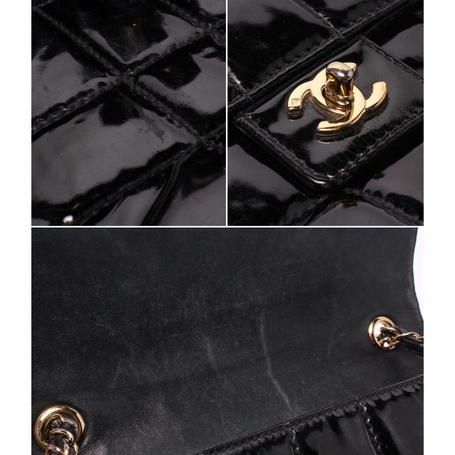 シャネル チェーンショルダーバッグ シングルフラップ シングルチェーン ゴールド金具 チョコバー レディース CHANEL シャネル チェーンショルダーバッグ シングルフラップ シングル