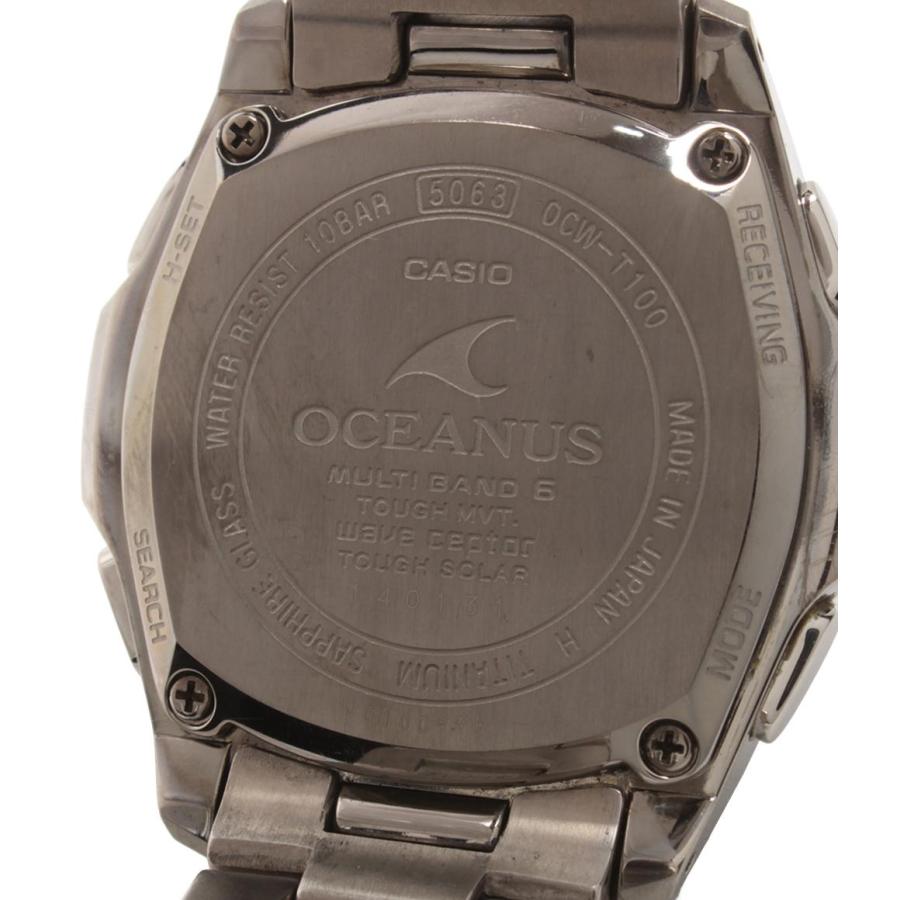 CASIO カシオ オシアナス OCW-T100 メンズ腕時計 緑屋質屋】カシオ OCEANUS(オシアナス) OCW-T100TD-1AJF 電波