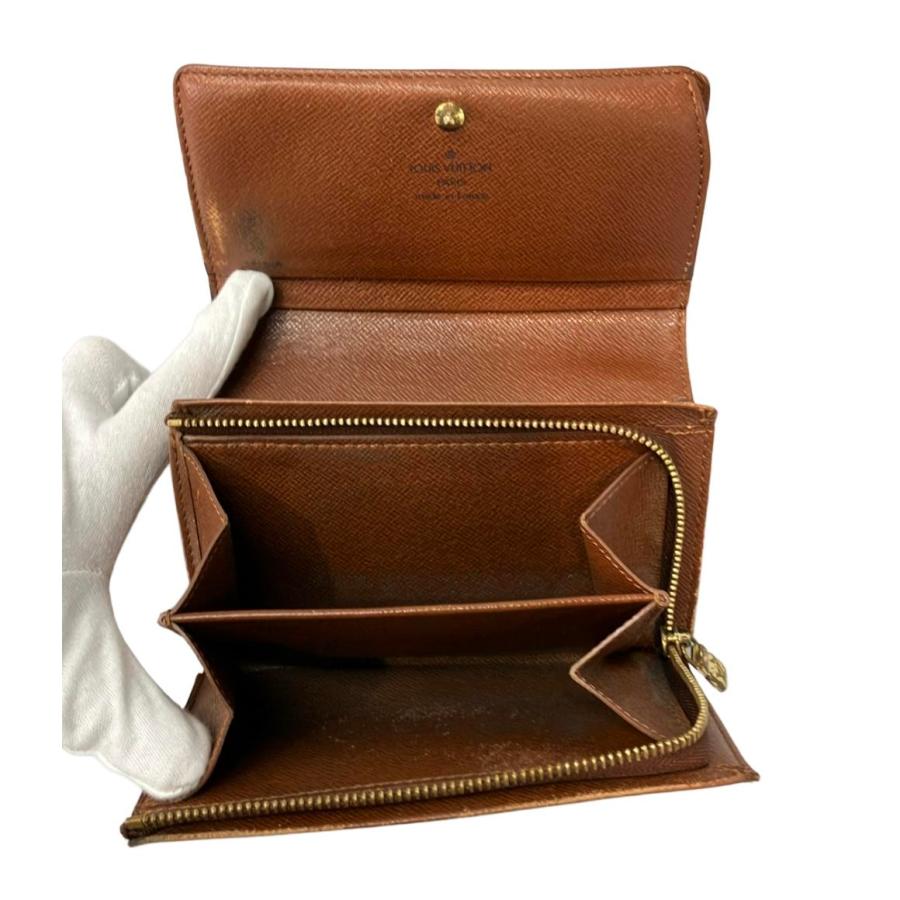 美品 ルイヴィトン 二つ折り財布 ポルトモネ・ビエトレゾール