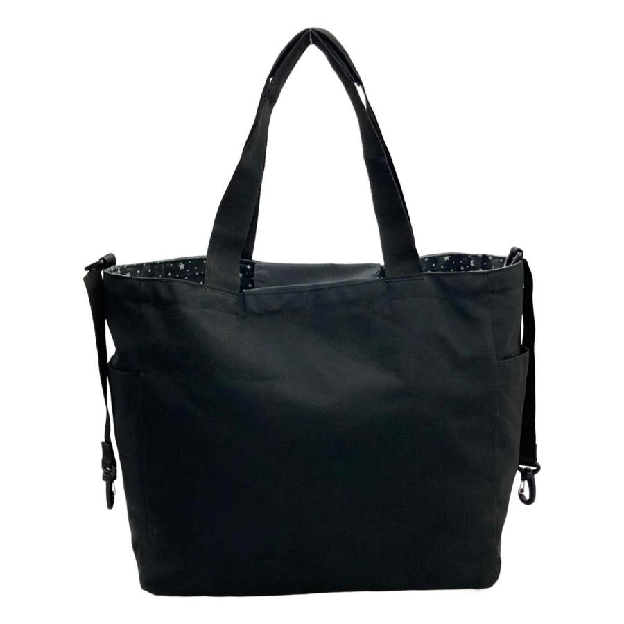 廃盤 希少 アニエスベー agnes b リバーシブル　マザーズバッグ ブラック 廃盤 希少 アニエスベー agnes b リバーシブル マザーズバッグ