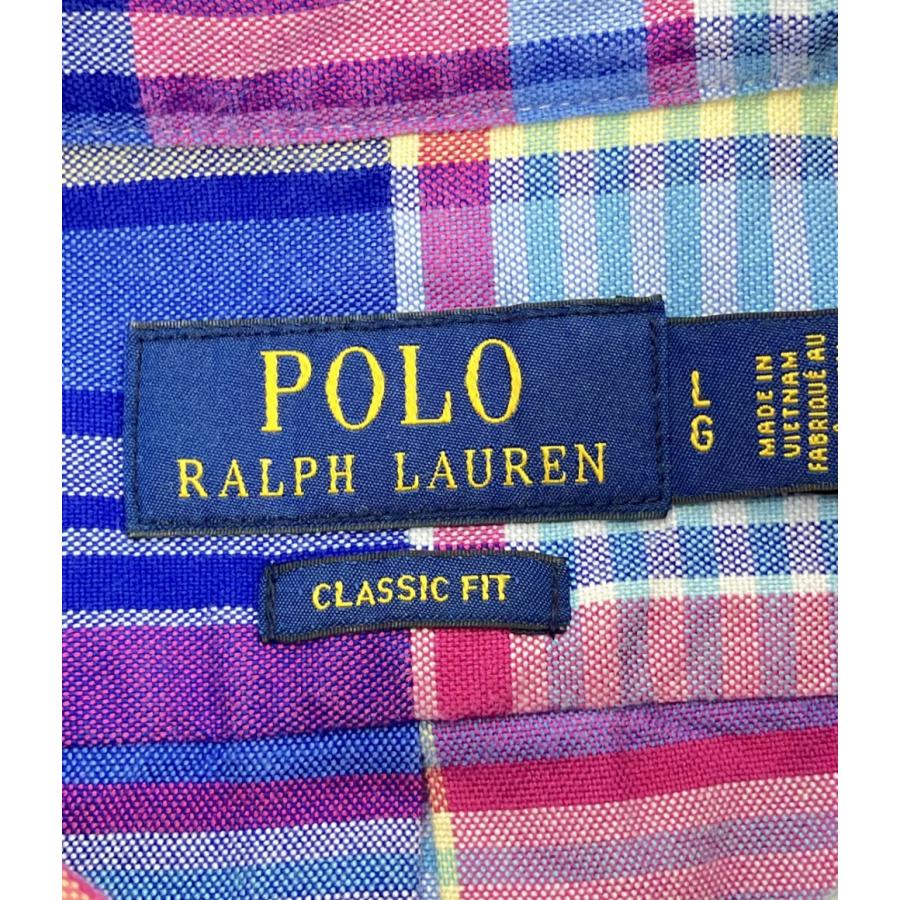 POLORalph LaurenサイズLG 美品 ポロ・ラルフローレン 長袖シャツ メンズ SIZE LG (L) POLO