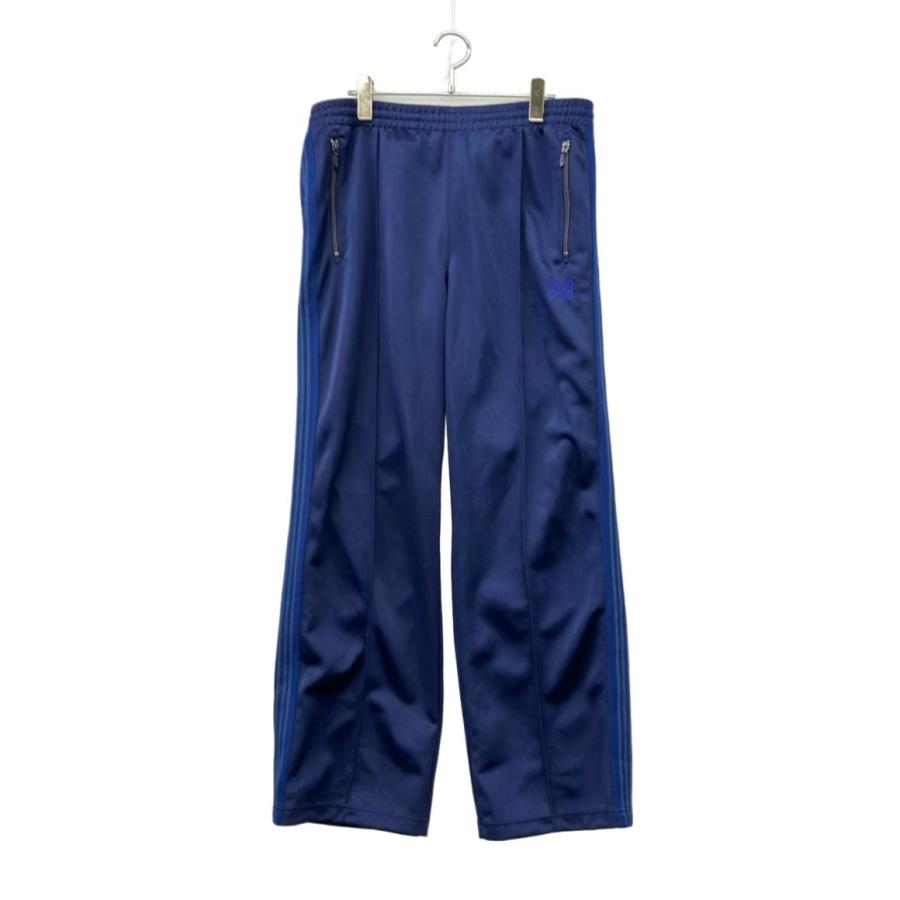 正規品 Needles ニードルズ ネイビー ナロー トラックパンツ 美品 ニードルズ トラックパンツ パープル ネイビー 0T1543 メンズ