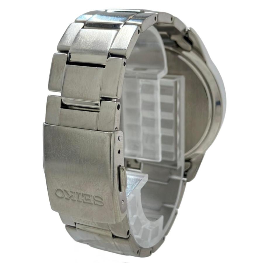 セイコー 腕時計 ソーラー ブラック 7B24-0BP0 メンズ SEIKO 中古