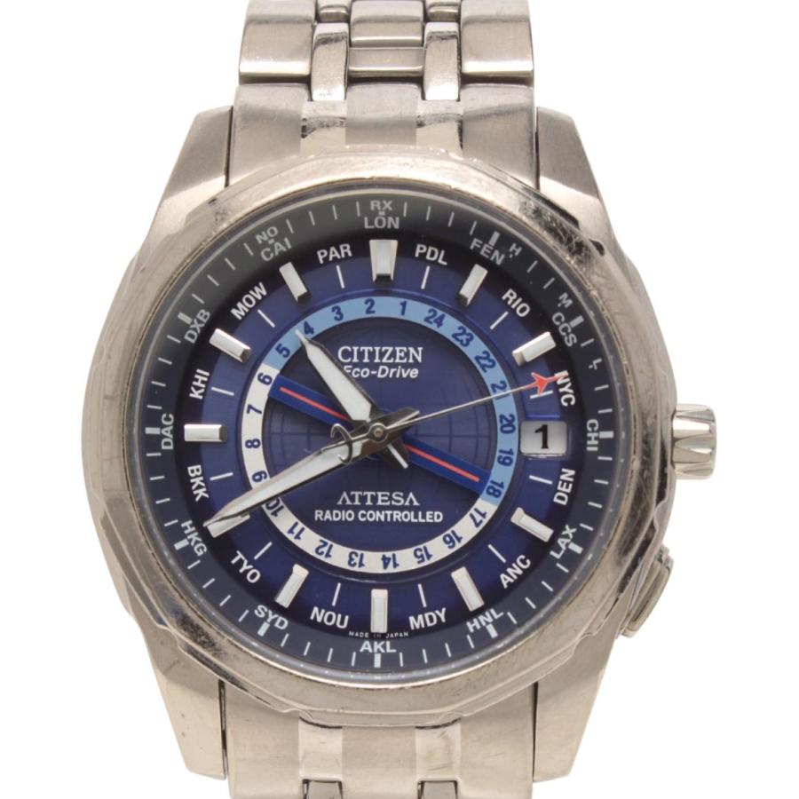 【CITIZEN】　アテッサ　H115-T012914 電波ソーラー　稼動品 CITIZEN】 アテッサ H115-T012914 電波ソーラー 稼動品 - メルカリ