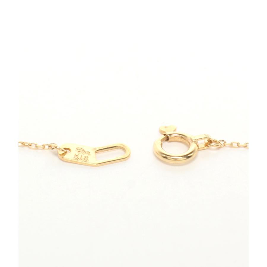 美品 スタージュエリー ネックレス K18 ダイヤ 0.04ct レディース STAR 