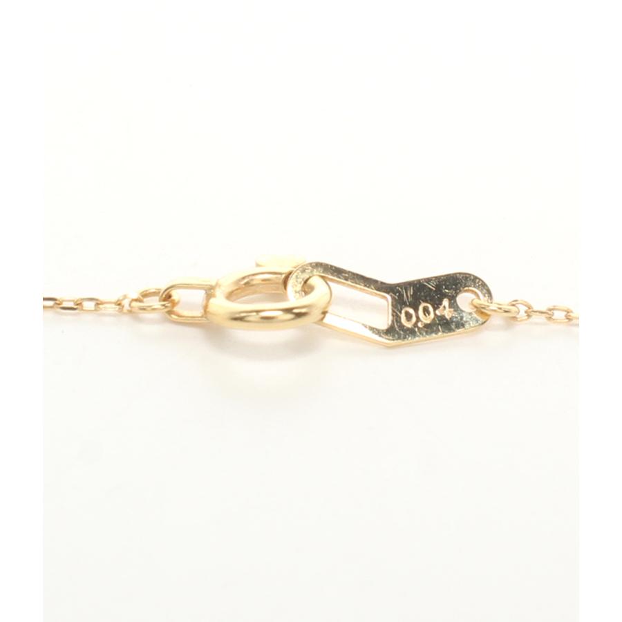 美品 スタージュエリー ネックレス K18 ダイヤ 0.04ct レディース STAR 