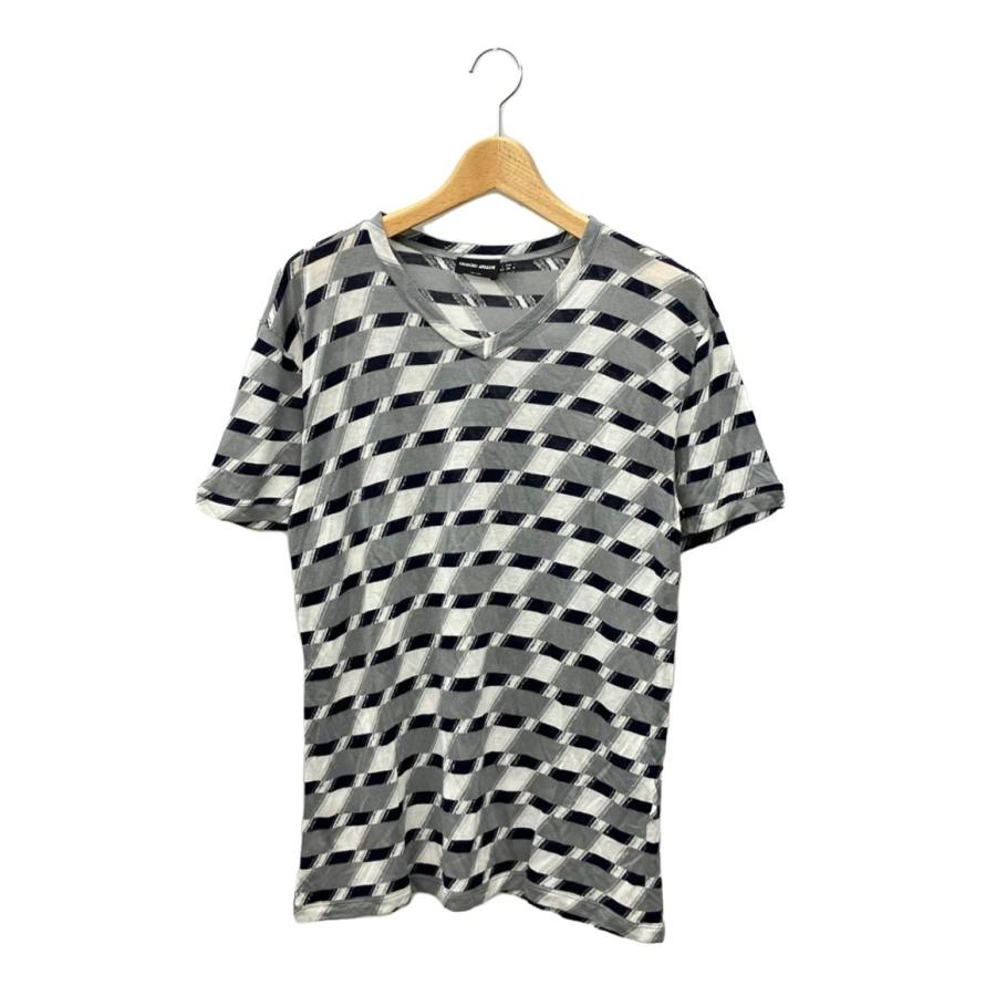 訳あり ジョルジオアルマーニ Vネック半袖Tシャツ メンズ SIZE 52 (XL 