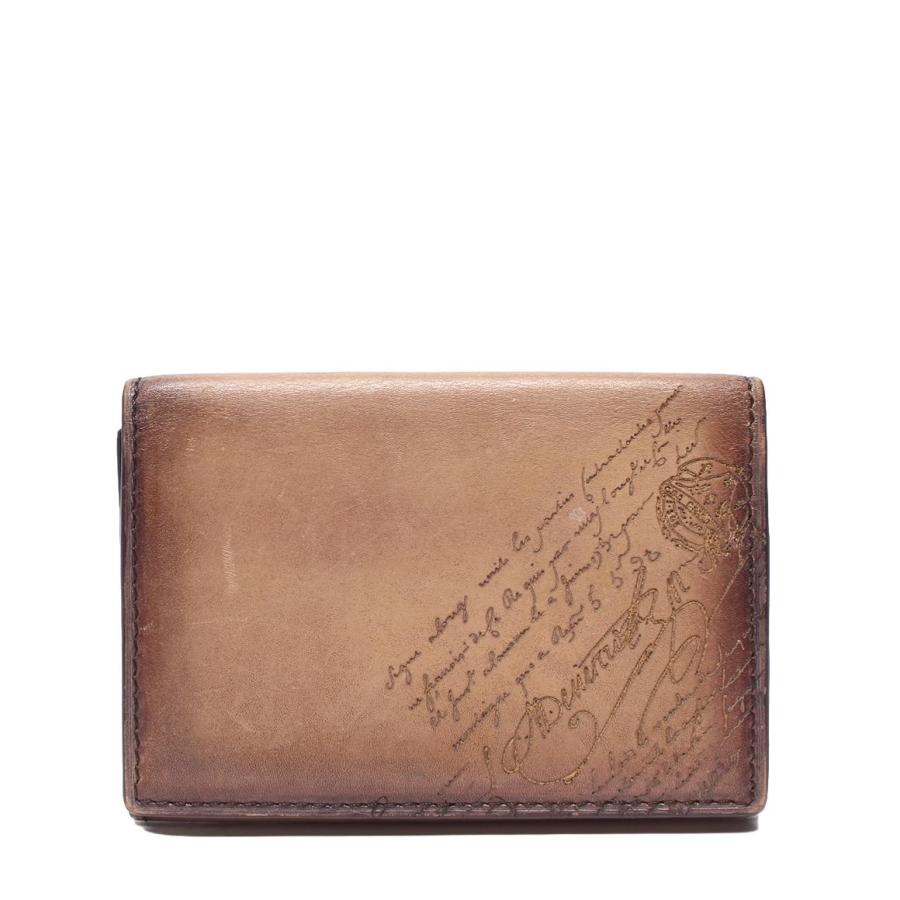 ベルルッティ カードケース カリグラフィー メンズ Berluti 中古 