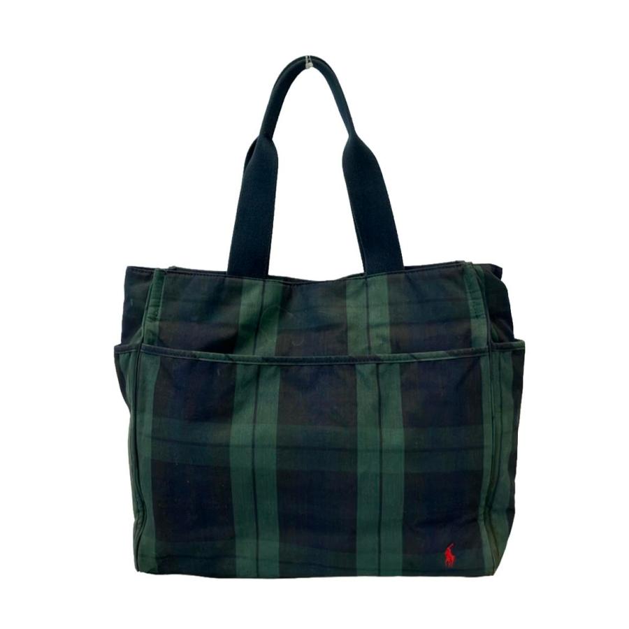 ❣️新品同様❣️ Polo Ralph Lauren チェック柄トートバッグ ラルフローレン トートバッグ チェック柄 メンズ RALPH LAUREN