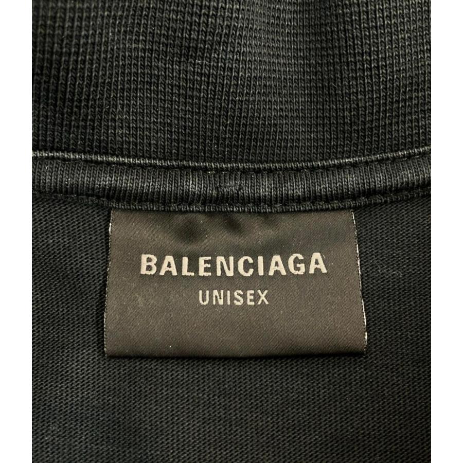 バレンシアガ 半袖Tシャツ Tape Type T-Shirt ダメージ加工 23SS