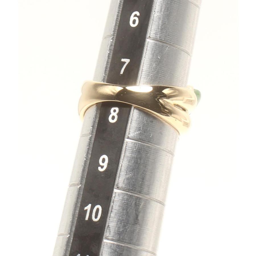 美品 ユキコハナイ リング 指輪 K18 Pt900 ダイヤ0.03ct レディース 
