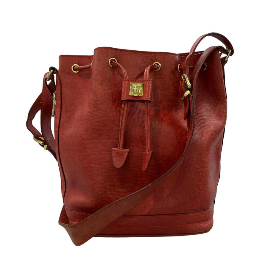 セリーヌ ショルダーバッグ 巾着バッグ レディース CELINE 中古