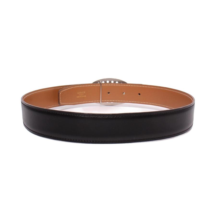 エルメス ベルト エブリンバックル リバーシブルベルト65 シルバー金具