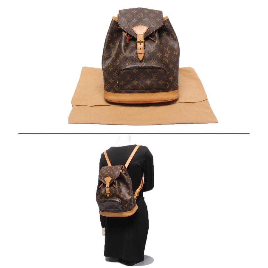 ルイヴィトン リュック モンスリMM モノグラム M51136 レディース Louis Vuitton 中古