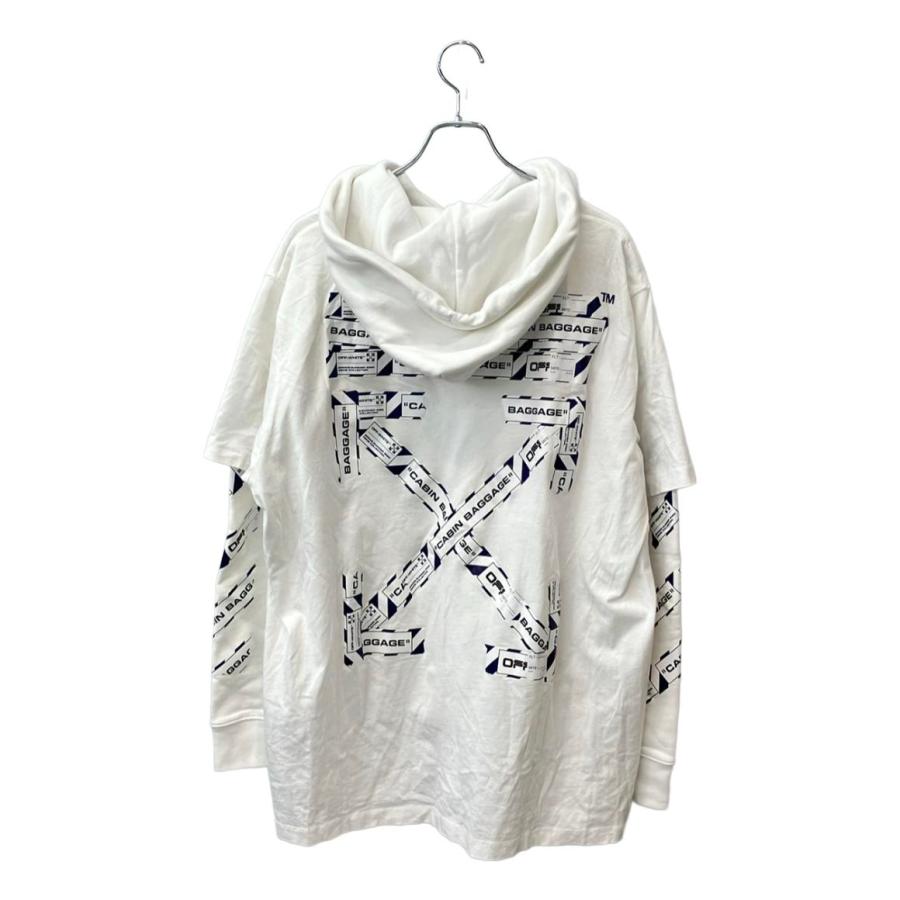 オフホワイト パーカー メンズ SIZE M OFF-WHITE 中古 : Rehello by 