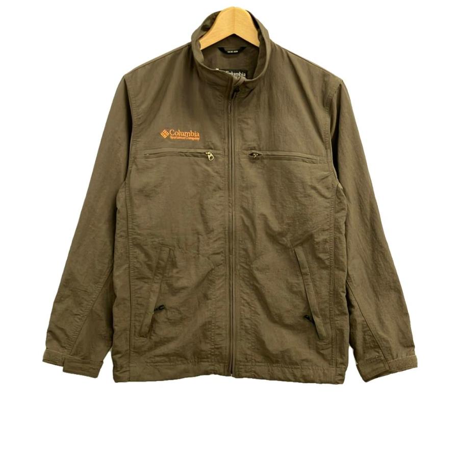 美品 コロンビア ジップアップナイロンジャケット PM3357 メンズ